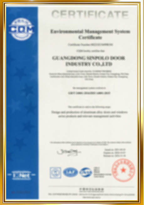 Certificate Of Honor