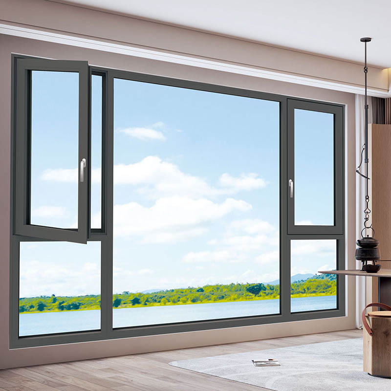 Thermal Break Casement Window Inward Opening